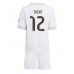 Real Madrid Alexander-Arnold #12 Hjemmedraktsett Barn 2025-26 Kortermet (+ Korte bukser)